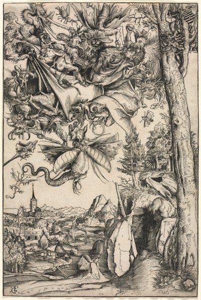 The Temptation of St. Anthony by Unknown artist