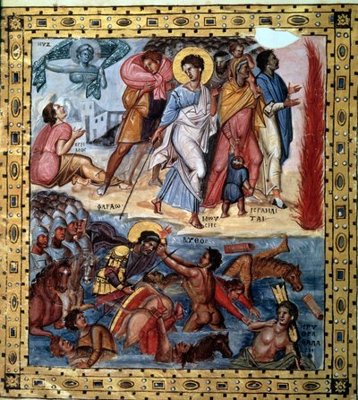 The Passage of the Red Sea by Unknown artist