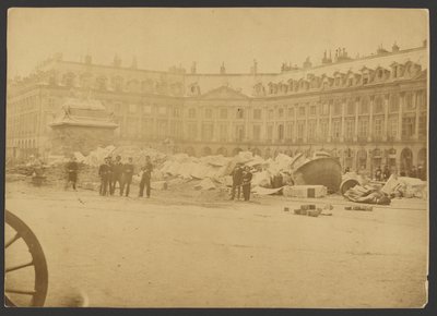 [Vendome Column in Ruins] by Unknown artist