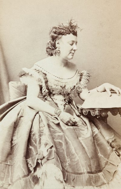 Portrait of Ermina Rudersdorf by Unknown photographer