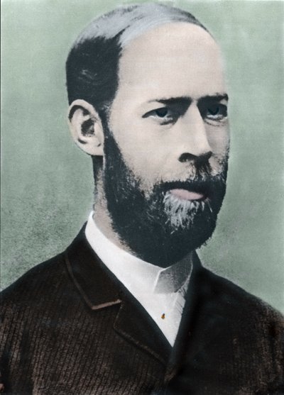 Portrait of Heinrich Hertz by Unknown photographer