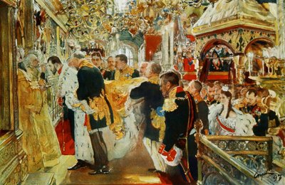 Emperor Nikolai Aleksandrovich by Valentin Aleksandrovich Serov