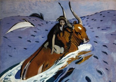 The Rape of Europa by Valentin Aleksandrovich Serov