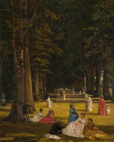 The Avenue, Wildernesse, Kent, 1900 by Valentine Cameron Prinsep