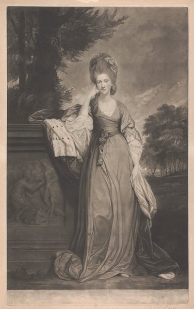 Anne Townshend, Marchioness Townshend by Valentine Green