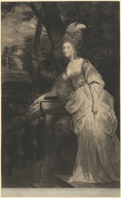 Georgiana Spencer, Duchess of Devonshire by Valentine Green