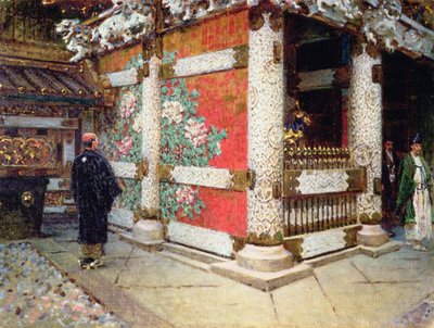 The Shinto Temple at Nikko, Japan by Vasili Vasilievich Vereshchagin