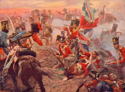 Battle of Quatre Bras by Vereker Monteith Hamilton