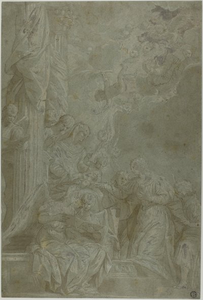 Mystic Marriage of Saint Catherine by Veronese (Paolo Caliari)