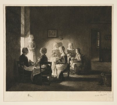 The Lacemakers by Victor Louis Focillon