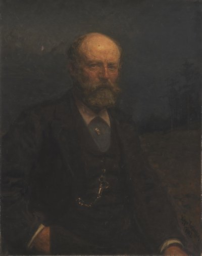 Self-Portrait by Viggo Johansen