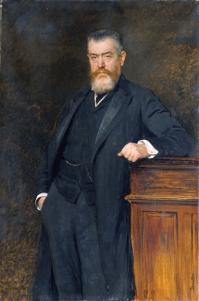 Minister of Education Dr. Gustav Marchet by Viktor Stauffer