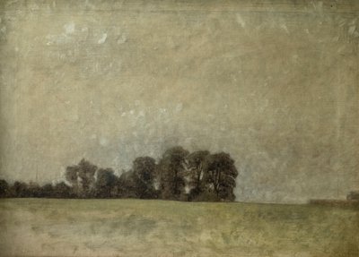 Landscape, 1909 by Vilhelm Hammershoi