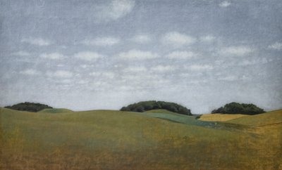 Landscape at Lejre by Vilhelm Hammershoi