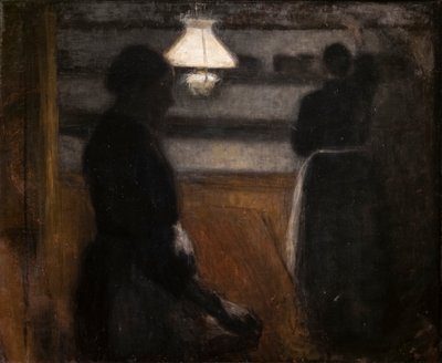 The Bakery by Vilhelm Hammershoi