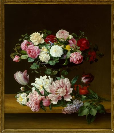 Flower Still Life by Vilhelm Julius Hoyer