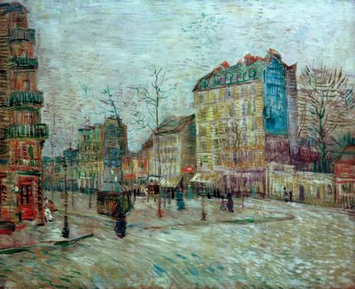 Boulevard de Clichy by Vincent van Gogh