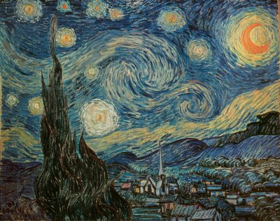 The Starry Night by Vincent van Gogh