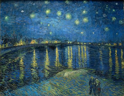 Starry Night Over the Rhône by Vincent van Gogh