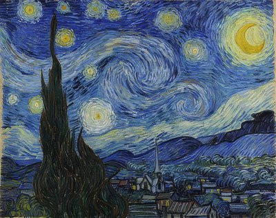 Starry Night. 1889 by Vincent van Gogh