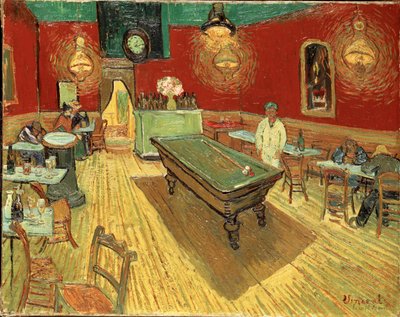 The Night Cafe by Vincent van Gogh