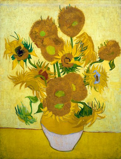The Sunflowers, 1889 by Vincent van Gogh