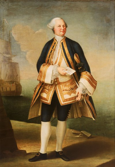 Captain Sir Edward Hughes by Violante Beatrice Siries