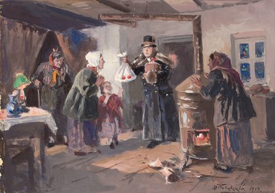 The Benefactress by Vladimir Egorovic Makovsky