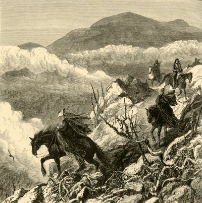 The Descent from Mount Washington by W.H. Morse