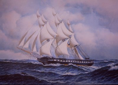 USS Constitution by John Ward Dunsmore