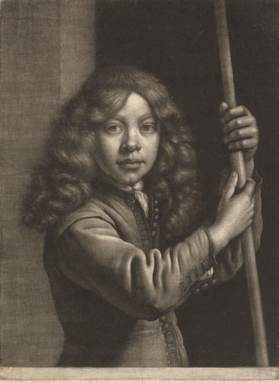 Boy with a Flagstaff by Wallerant Vaillant