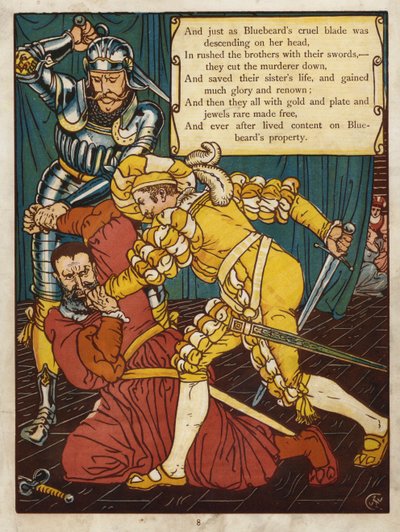 Bluebeard by Walter Crane