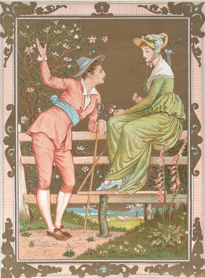 Valentine by Walter Crane
