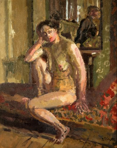 Interior With Nude by Walter Richard Sickert