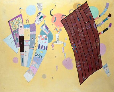 Delicate Tensions by Wassily Kandinsky