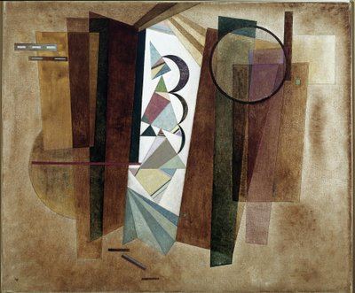 Development in Brown by Wassily Kandinsky
