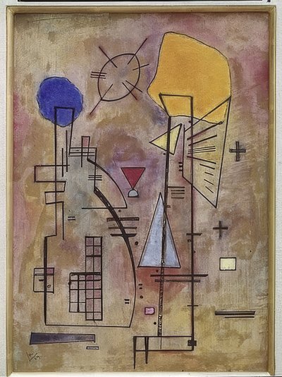 One - Two by Wassily Kandinsky