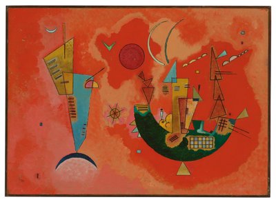 For and Against by Wassily Kandinsky