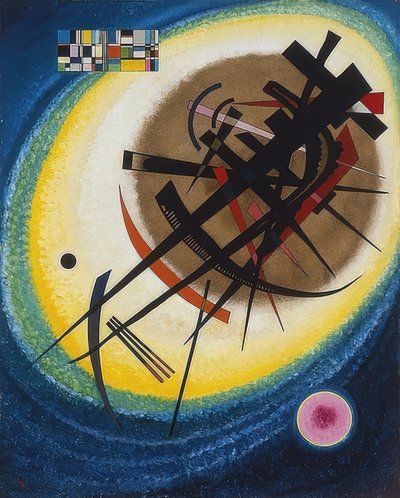 In the Bright Oval by Wassily Kandinsky