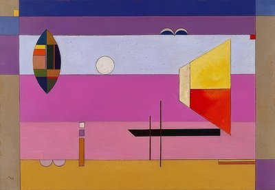 Cool Stripes by Wassily Kandinsky