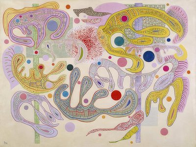 Capricious Forms by Wassily Kandinsky