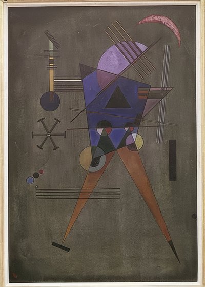 Black Triangle by Wassily Kandinsky