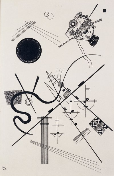 Untitled (Drawing 4) by Wassily Kandinsky