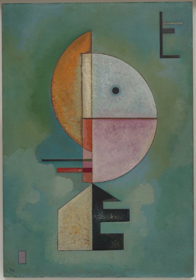 Upward by Wassily Kandinsky