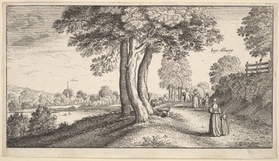 Albury by Wenceslaus Hollar