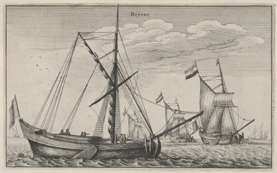 Boers, 1647 by Wenceslaus Hollar