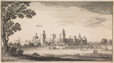English Views: Windsor by Wenceslaus Hollar