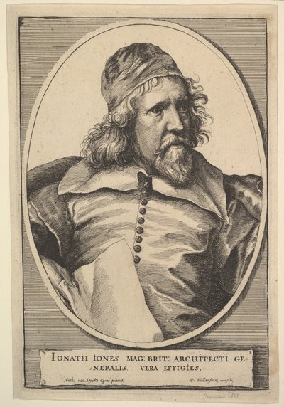 Inigo Jones by Wenceslaus Hollar