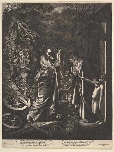 The Mocking of Ceres by Wenceslaus Hollar