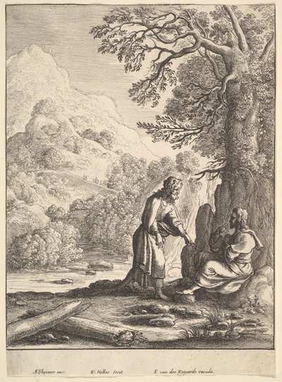 The Temptation by Wenceslaus Hollar